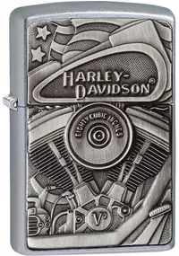 Brichetă Zippo Harley-Davidson - Motor Flag