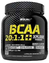 BCAA 20:1:1, grapefruit, 500 g, Olimp