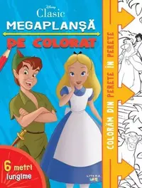 Disney Clasic. Megaplanșă de colorat - Paperback brosat - Disney
