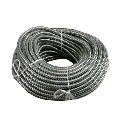 Tub flexibil metalic neizolat otel galvanizat D=9 320N/60 sec. -20 grC/+220 grC
