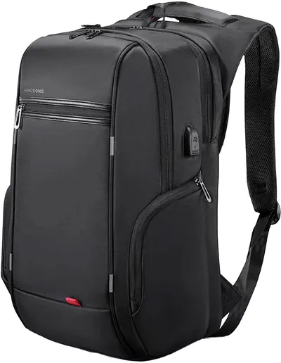 Rucsac pentru laptop Kingsons - Trailtech, 17'', negru