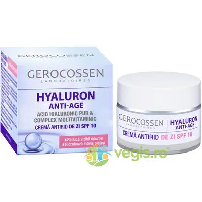 Crema Antirid de Zi SPF10 Hyaluron 50ml