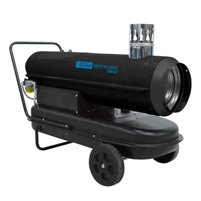 Incalzitor de aer pe motorina (aeroterma) GD 30 IK Gude 85110, 30 kW, 780 m ³ h