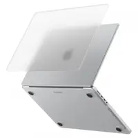 Husa Spigen Airskin pentru Apple MacBook Pro 16inch (2026) / (2024) / (2023) / (2021), Transparenta Satinata ACS11526