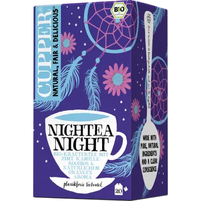 Ceai infuzie Noapte Buna Eco, 40g, Cupper