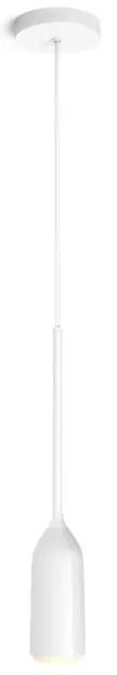 Pendul LED Philips - Hue Devote, IP20, 6W, dimmer, alb