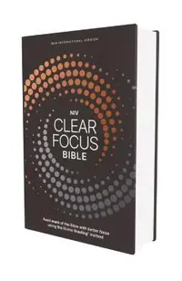 Niv, Clear Focus Bible, Hardcover, Charcoal/Copper: Read More of the Bible with Better Focus -