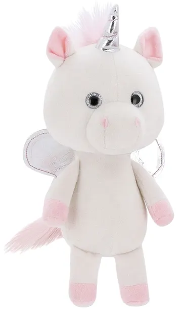 Jucarie de pluș Orange Toys Mini - Mini unicorn, 20 cm, alb