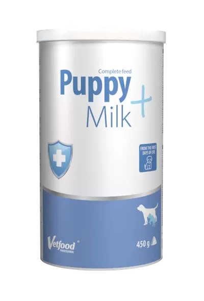 Substituent lapte catei, VetFood, Puppy Milk Plus, cutie 450 g