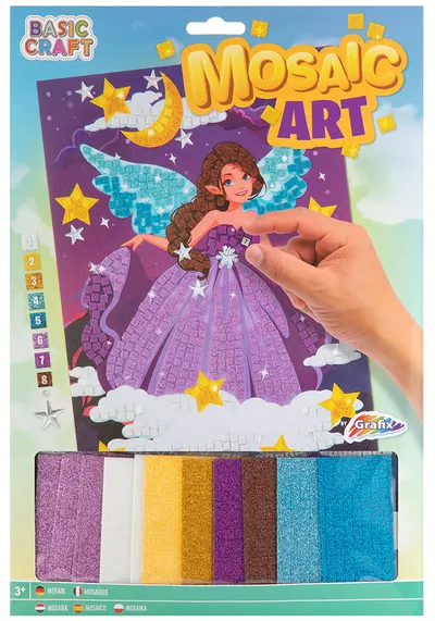 Set creativ Grafix -Mozaic cu margele, Zână