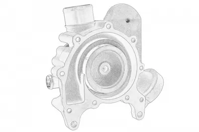 Pompa apa (cu rulment: 111mm) potrivit RVI MIDLUM, PREMIUM 2; VOLVO 8700, B7, FE, FE II, FL II D7E240-DXi7 01.98
