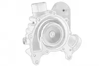 Pompa apa (cu rulment: 111mm) potrivit RVI MIDLUM, PREMIUM 2; VOLVO 8700, B7, FE, FE II, FL II D7E240-DXi7 01.98