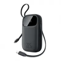 Baterie Externa Baseus EnerFill FC31, 10000mAh, 22.5W, QC + PD, 1 x Lightning - 1 x USB-A - 2 x USB-C, Neagra P10082106123-00