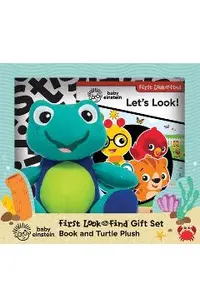 Baby Einstein: First Look and Find Gift Set: Book and Turtle Plush