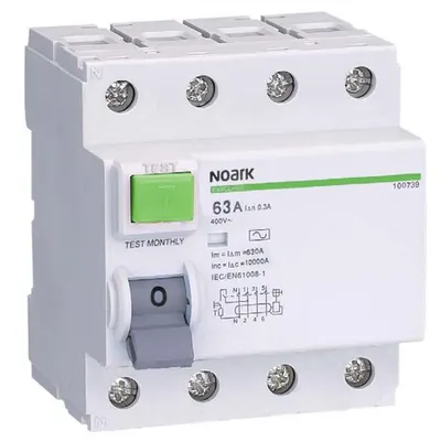 Intrerupator Diferential tetrapolar 40A 30 ma /6kA AC