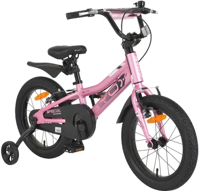 Bicicletă pentru copii Byox - Alloy Special, 16'', roz