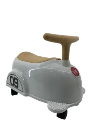 Masinuta premergator fara pedale, Kinderauto BabyCar, Gri