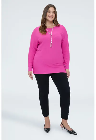 Blugi crop skinny - Negru