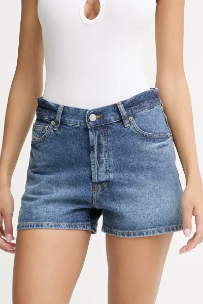 Diesel pantaloni scurți pentru femei, din denim DE-HELIOS