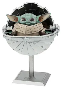 Model metalic de asamblat Metal Earth: Premium Series - Star Wars: The Child