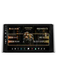 Navigatie Toyota RAV4 (2018+), Android, A-Octacore 4GB RAM + 64GB ROM, 9 Inch - AD-BGA9004+AD-BGRKIT098