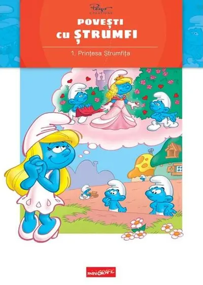 Povești cu ștrumfi. Prințesa ștrumfiță (Vol. 1) - Hardcover - Alain Jost, Thierry Culliford