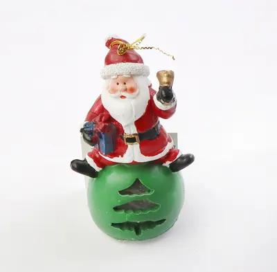 Decoratiune Craciun - LED Light Xmas Ornaments, Santa 7x5.5x10.5cm