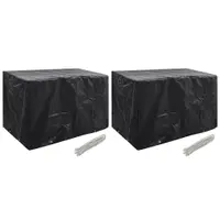 Gossi huse mobilier gradina, 2 buc., 8 ocheti, 140 x 70 x 90 cm