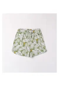 Pantaloni scurti vaporosi cu imprimeu floral pentru fete - 4.8877