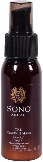Sono Argan Mască hidratantă spray pentru păr cu argan, 50 ml