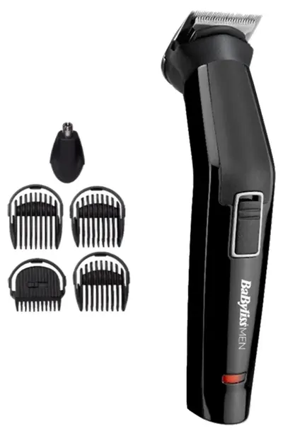 Trimmer pentru față și corp BaByliss – MT725E, 6 în 1, negru