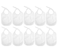 Set 10 bavete Lorelli white
