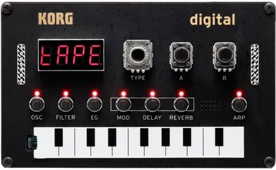 Sintetizator digital Korg - Nu:Tekt – NTS-1, programabil, negru