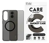 Husa CARE - Smokey, Galaxy S25 Edge, QI, negru