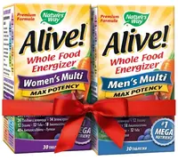 Alive Set pentru bărbați și femei, 2 x 30 tablete, Nature's Way