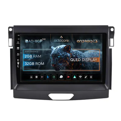 Navigatie Ford Ranger (2015-2020), Android, P-Octacore 2GB RAM + 32GB ROM, 9 Inch - AD-BGP9002+AD-BGRKIT120