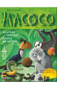 Macoco. Joc de carti cu animale si fructe exotice