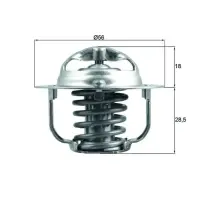 Termostat, lichid racire MAHLE TX 208 91D