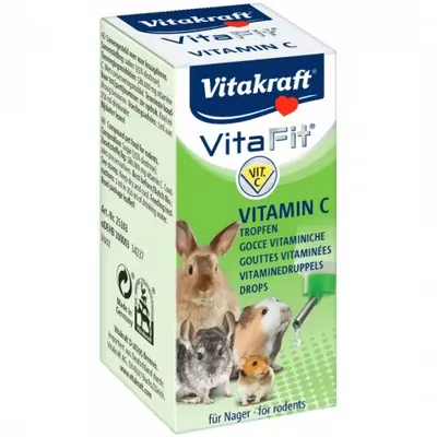 Vitamine pentru rozatoare, Vitakraft Vitafit Vitamina C, 10 ml