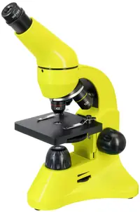 Microscop Levenhuk - Rainbow 50L PLUS, 64–1280x, Lime