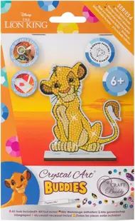 Figurină cu diamant Craft Buddy - Simba