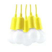 Lampa suspendata DIEGO 5 yellow