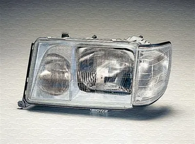 Far Stanga H3 H4, halogen, interior argintiu potrivit MERCEDES 124 A124, 124 C124, 124 W124, 124 T-MODEL S124, E A124, E C124, E W124, E T-MODEL S124