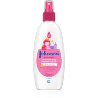 Johnson's® Shiny Drops conditioner Spray Leave-in cu ulei de argan de la vârsta de 18 luni 200 ml