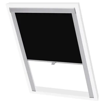 vidaXL Jaluzele opace tip rulou M04/304, negru, GGL și GGU
