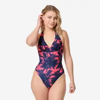 Costum întreg de baie CLEA POLY Bleumarin-Roz Damă