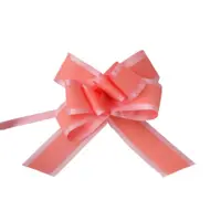 Fundă Flower cu autoformare roz pastel