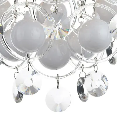 Lampa tavan Cloud 9 Light Flush Polished Chrome Crystal