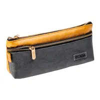 Penar tip etui, 2 fermoare, Ecada, 78645GR
