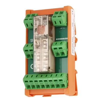 Releu de siguranta SR6, 4ND, 2NI,24VDC, 8A, pt.sina DIN